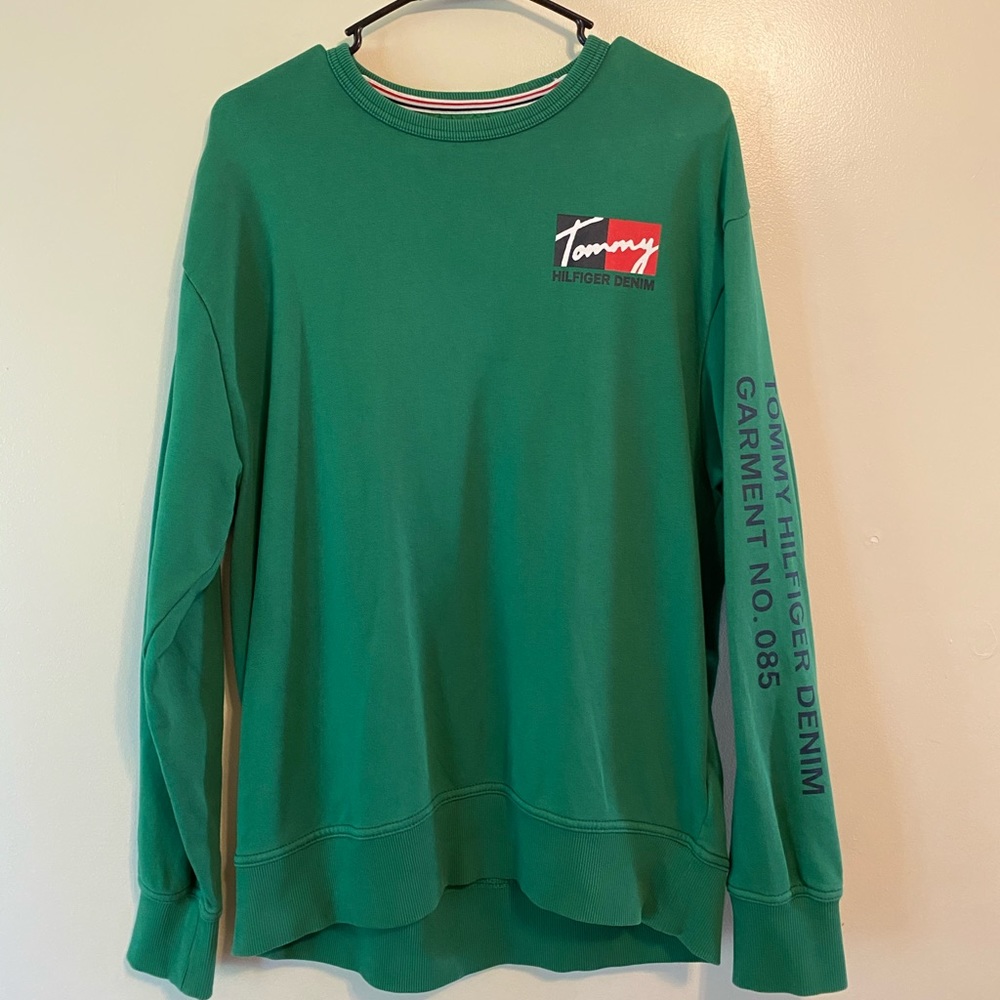 🟢Tommy Hilfiger Sweater Long Sleeve Tee Shirt